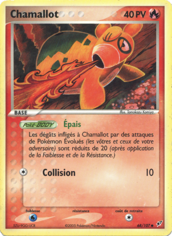Chamallot 68 — EX Deoxys (French Pokémon TCG card)
