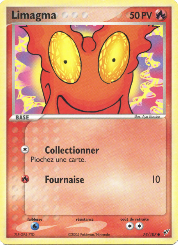 Limagma 74 — EX Deoxys (French Pokémon TCG card)