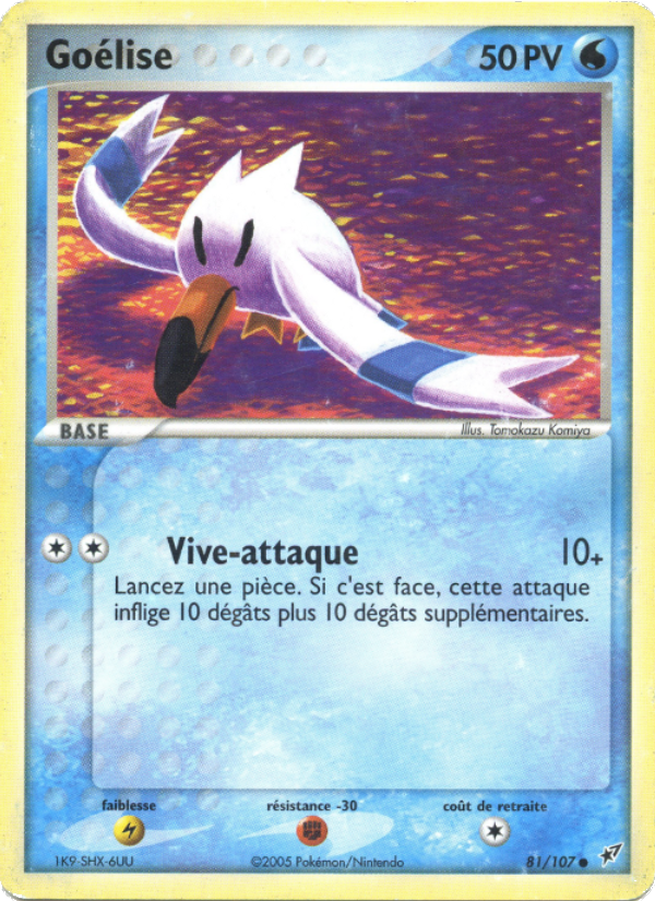 Goélise 81 — EX Deoxys (French Pokémon TCG card)