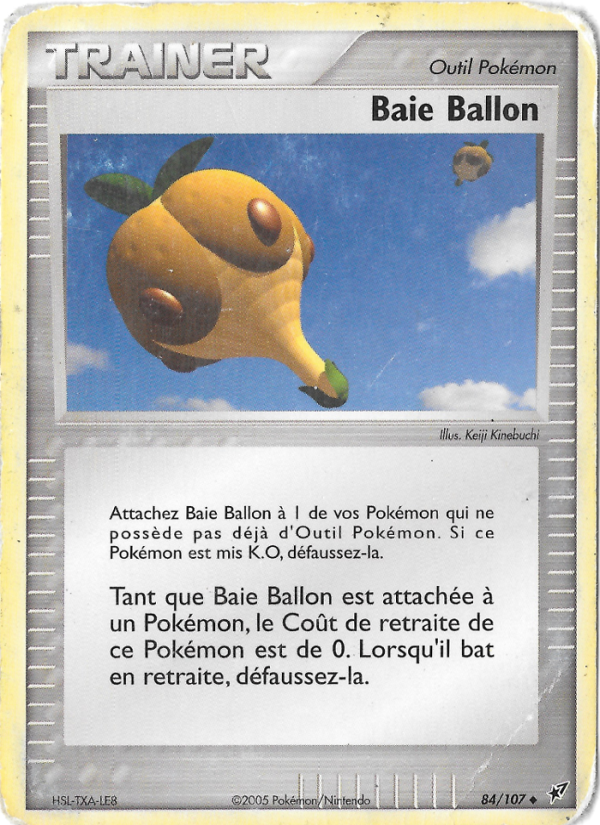 Baie Ballon 84 — EX Deoxys (French Pokémon TCG card)