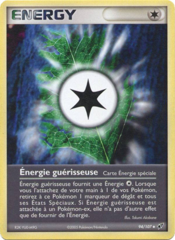 Énergie guérisseuse 94 — EX Deoxys (French Pokémon TCG card)