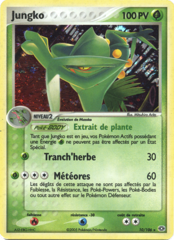 Jungko 10 — EX Emerald (French Pokémon TCG card)