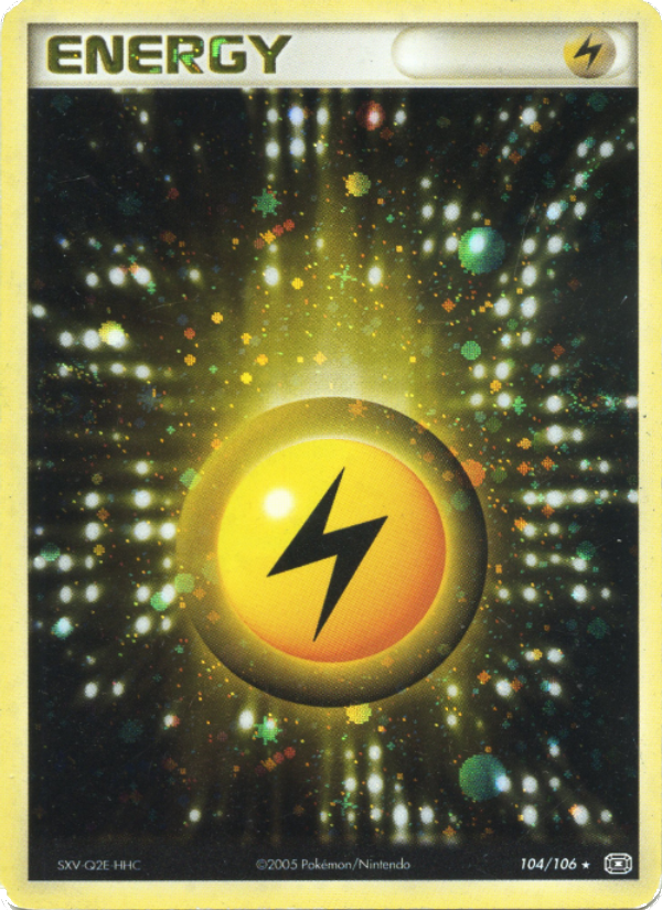 Énergie Électrique 104 — EX Emerald (French Pokémon TCG card)
