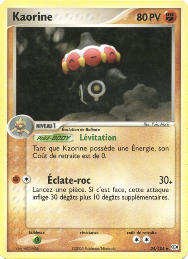Kaorine 24 — EX Emerald (French Pokémon TCG card)