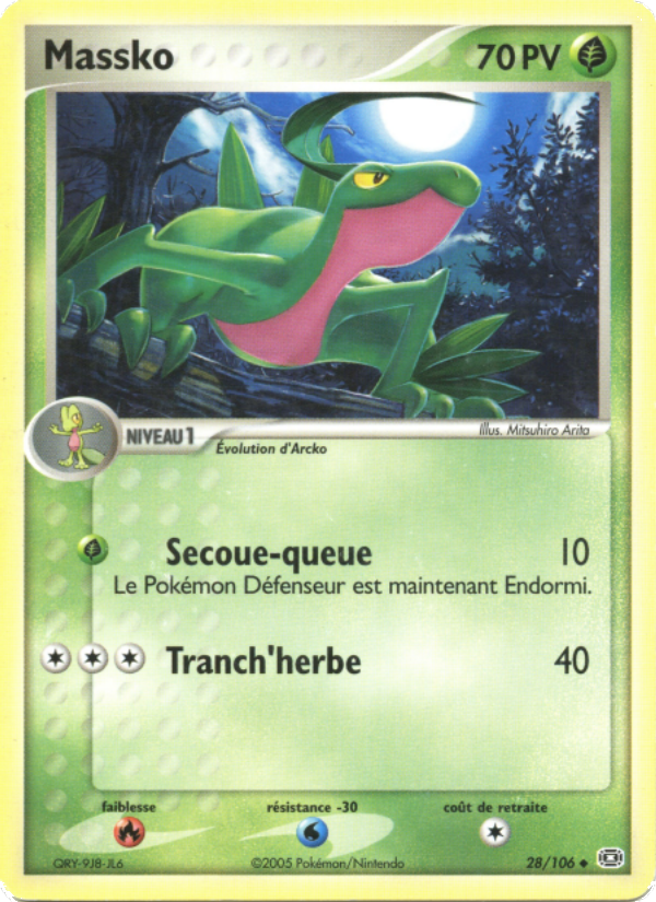 Massko 28 — EX Emerald (French Pokémon TCG card)