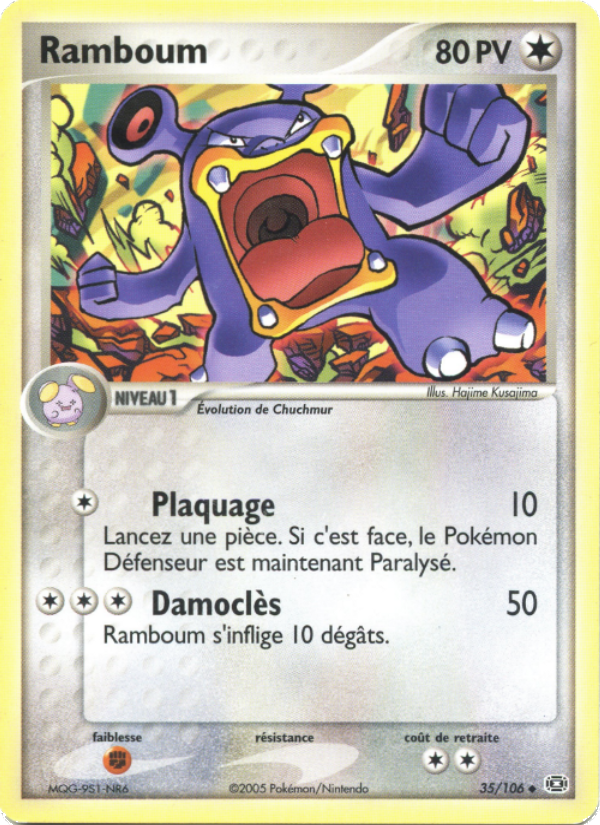 Ramboum 35 — EX Emerald (French Pokémon TCG card)