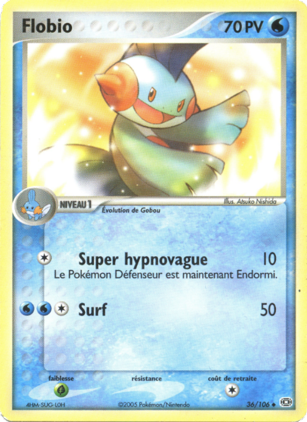 Flobio 36 — EX Emerald (French Pokémon TCG card)