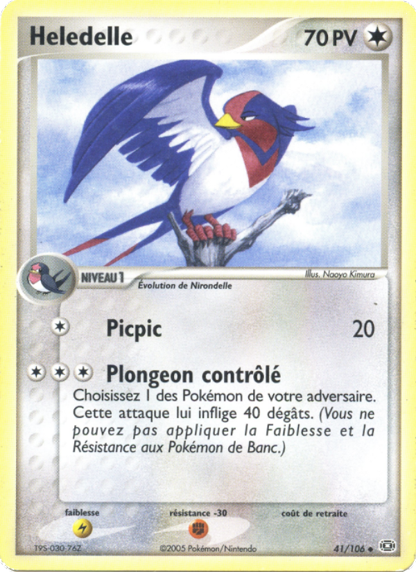 Heledelle 41 — EX Emerald (French Pokémon TCG card)