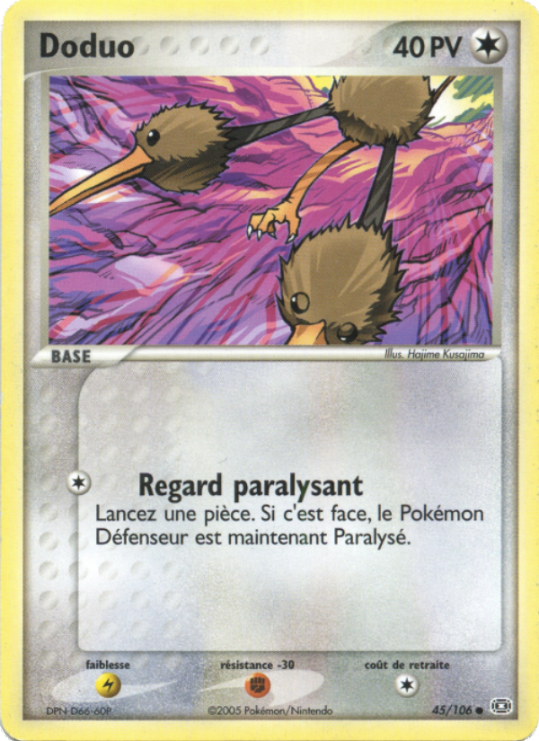 Doduo 45 — EX Emerald (French Pokémon TCG card)