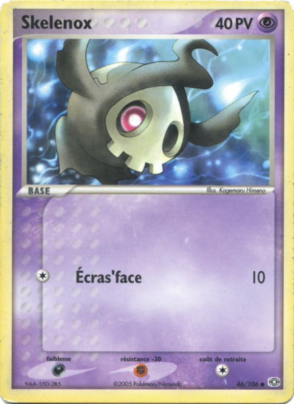 Skelenox 46 — EX Emerald (French Pokémon TCG card)