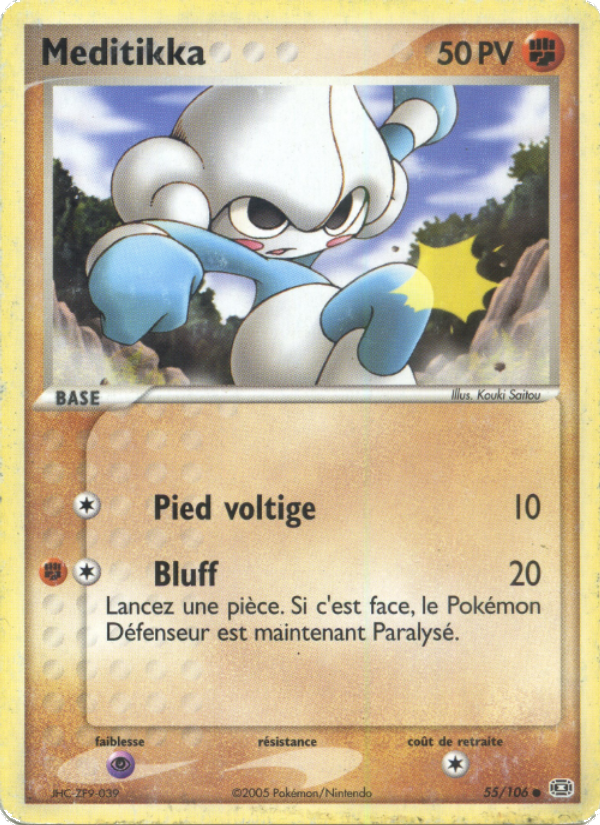 Meditikka 55 — EX Emerald (French Pokémon TCG card)