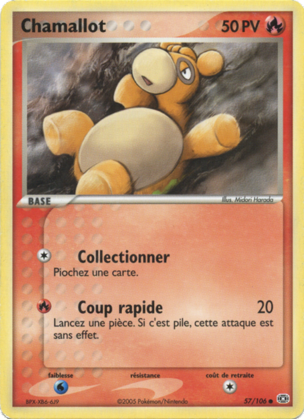 Chamallot 57 — EX Emerald (French Pokémon TCG card)