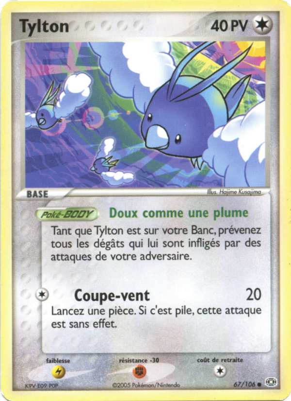 Tylton 67 — EX Emerald (French Pokémon TCG card)