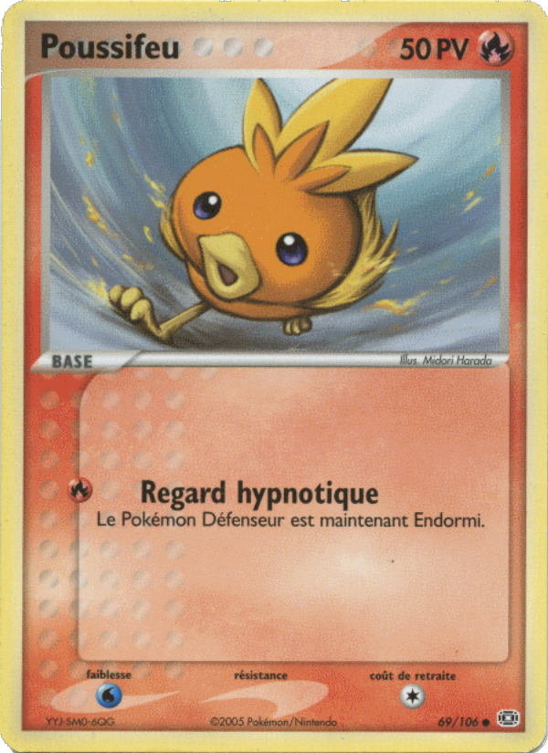 Poussifeu 69 — EX Emerald (French Pokémon TCG card)