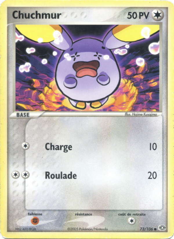 Chuchmur 73 — EX Emerald (French Pokémon TCG card)