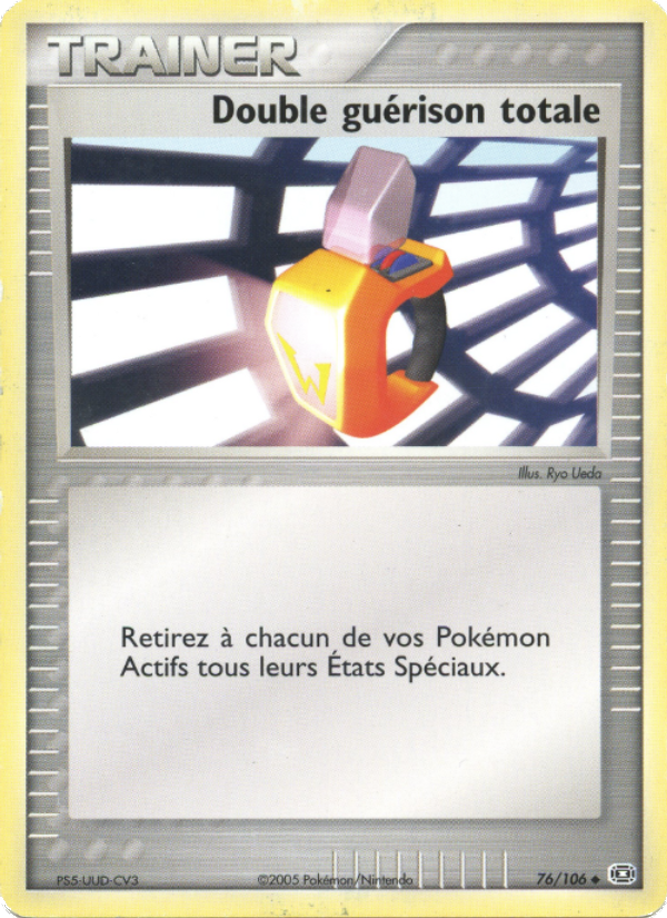 Double guérison totale 76 — EX Emerald (French Pokémon TCG card)