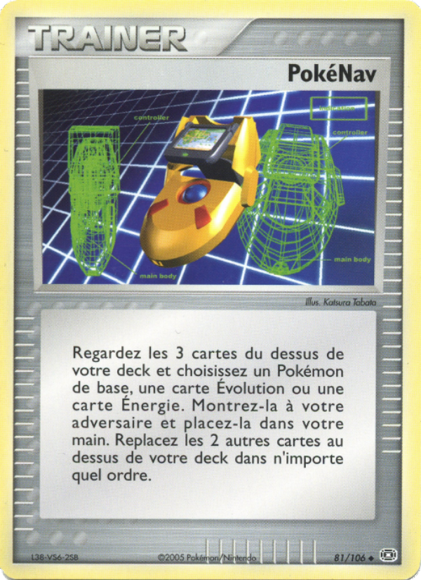 PokéNav 81 — EX Emerald (French Pokémon TCG card)