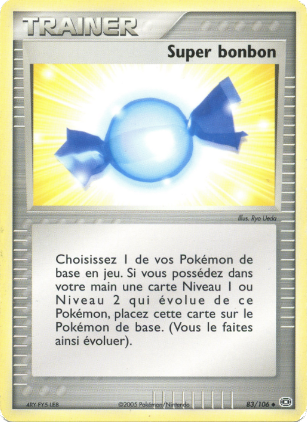 Super bonbon 83 — EX Emerald (French Pokémon TCG card)