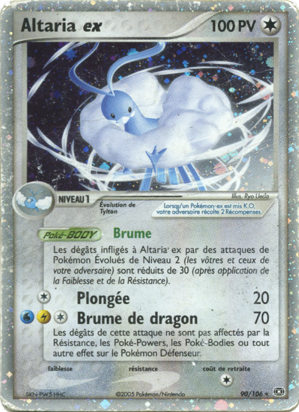 Altaria ex 90 — EX Emerald (French Pokémon TCG card)