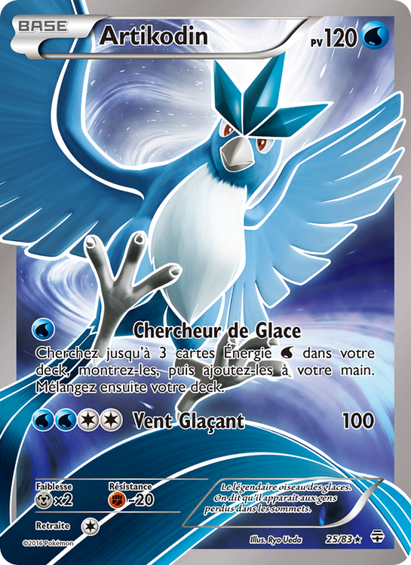 Artikodin 25 — Generationen (French Pokémon TCG card)