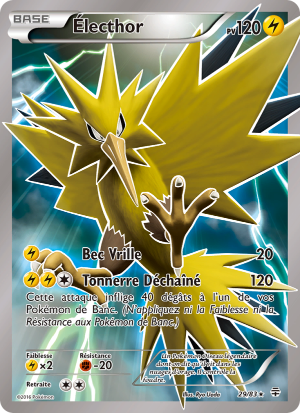 Électhor 29 — Generationen (French Pokémon TCG card)