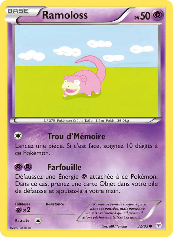 Ramoloss 32 — Generationen (French Pokémon TCG card)