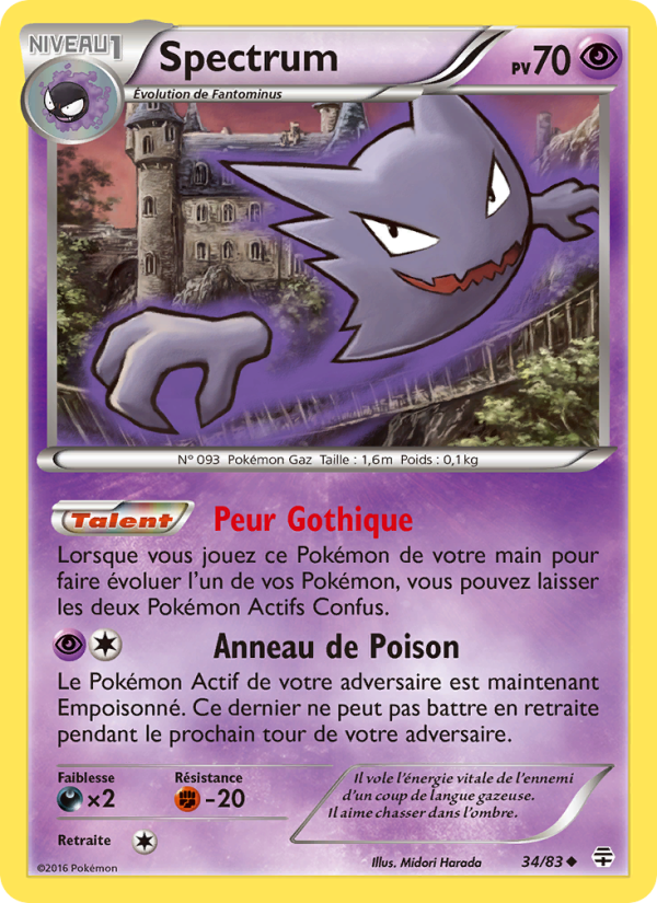 Spectrum 34 — Generationen (French Pokémon TCG card)