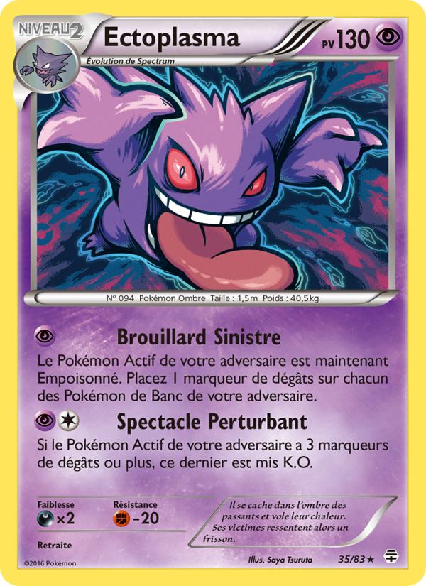 Ectoplasma 35 — Generationen (French Pokémon TCG card)