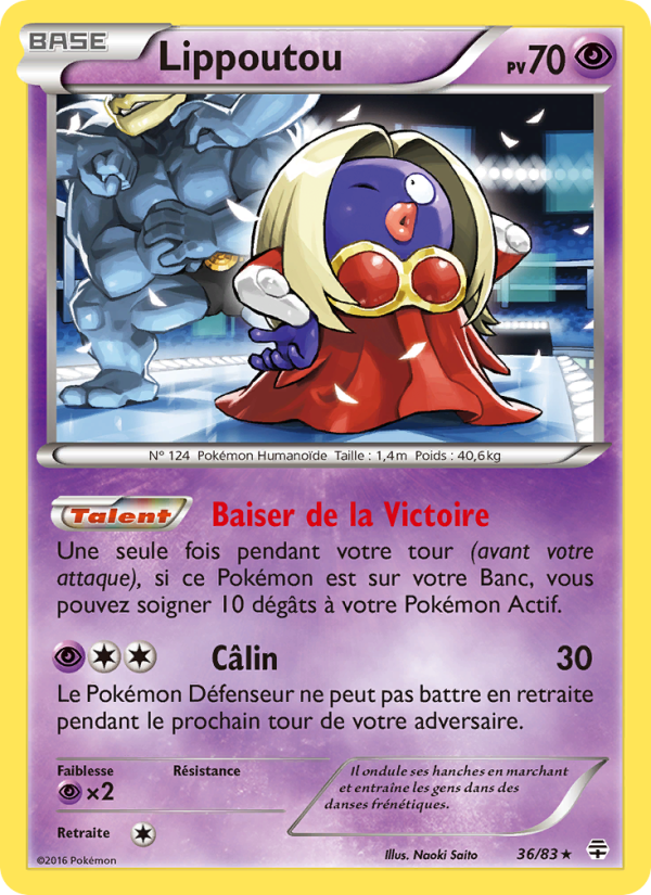 Lippoutou 36 — Generationen (French Pokémon TCG card)