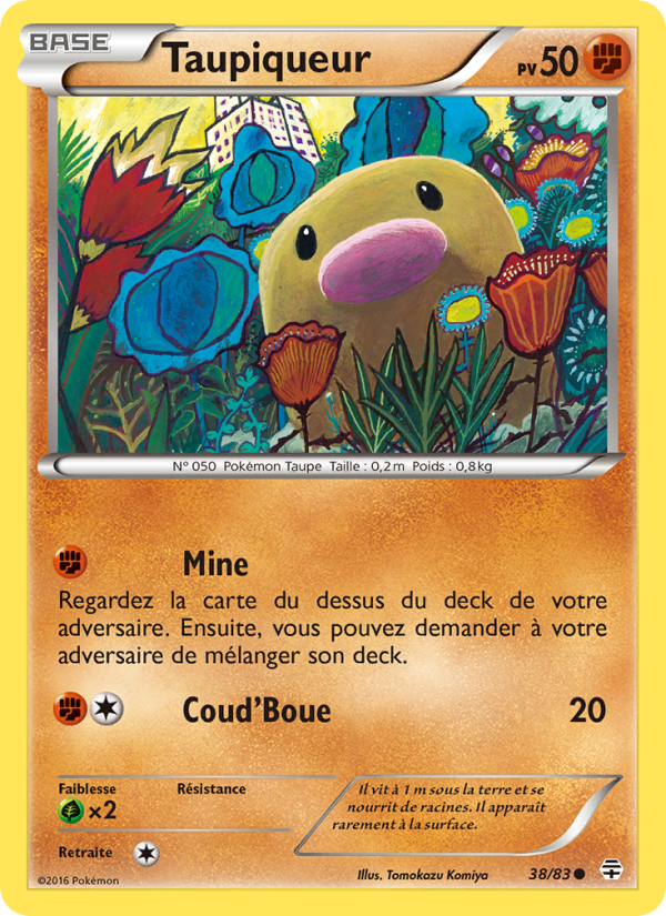 Taupiqueur 38 — Generationen (French Pokémon TCG card)