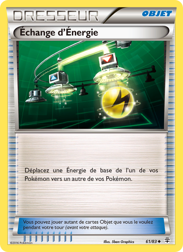 Échange d'Énergie 61 — Generationen (French Pokémon TCG card)
