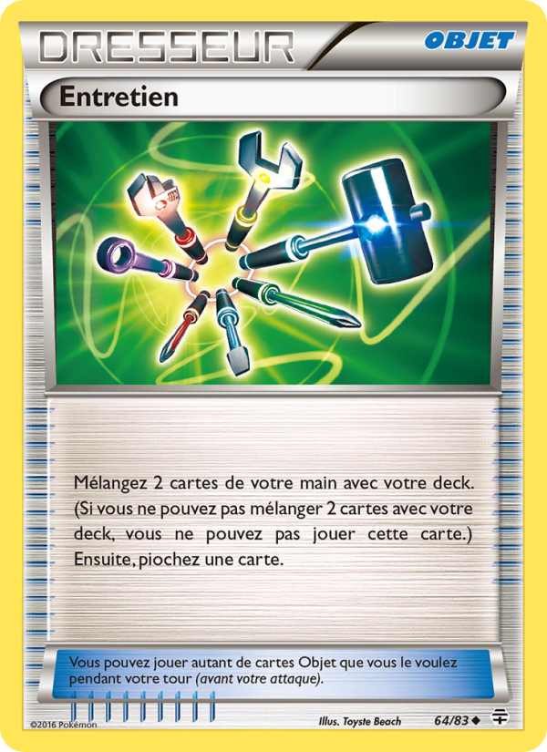 Entretien 64 — Generationen (French Pokémon TCG card)