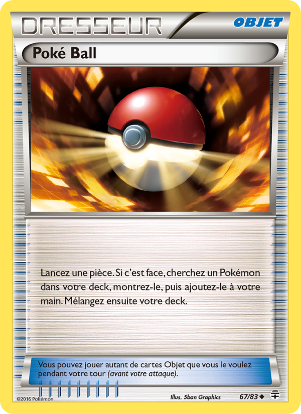 Poké Ball 67 — Generationen (French Pokémon TCG card)