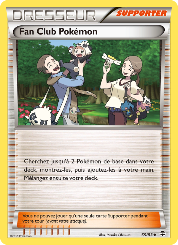Fan Club Pokémon 69 — Generationen (French Pokémon TCG card)