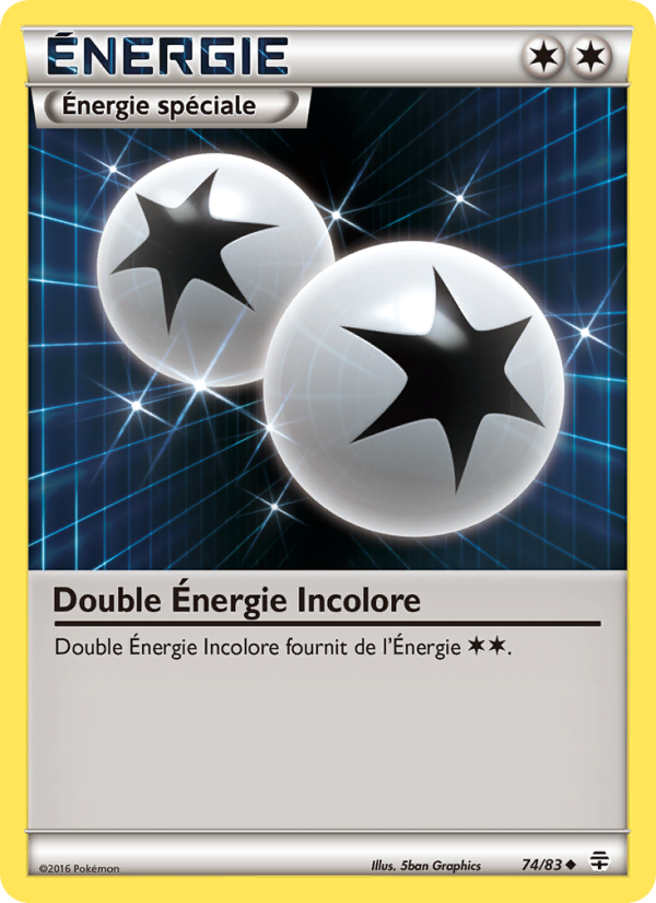 Double Énergie Incolore 74 — Generationen (French Pokémon TCG card)
