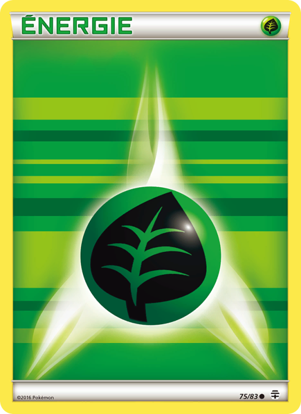 Énergie Grass de base 75 — Generationen (French Pokémon TCG card)