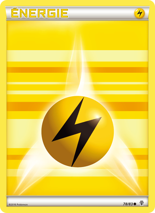 Énergie Lightning de base 78 — Generationen (French Pokémon TCG card)