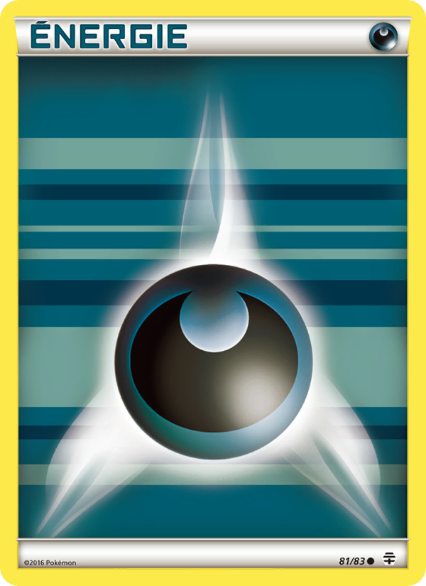 Énergie Darkness de base 81 — Generationen (French Pokémon TCG card)
