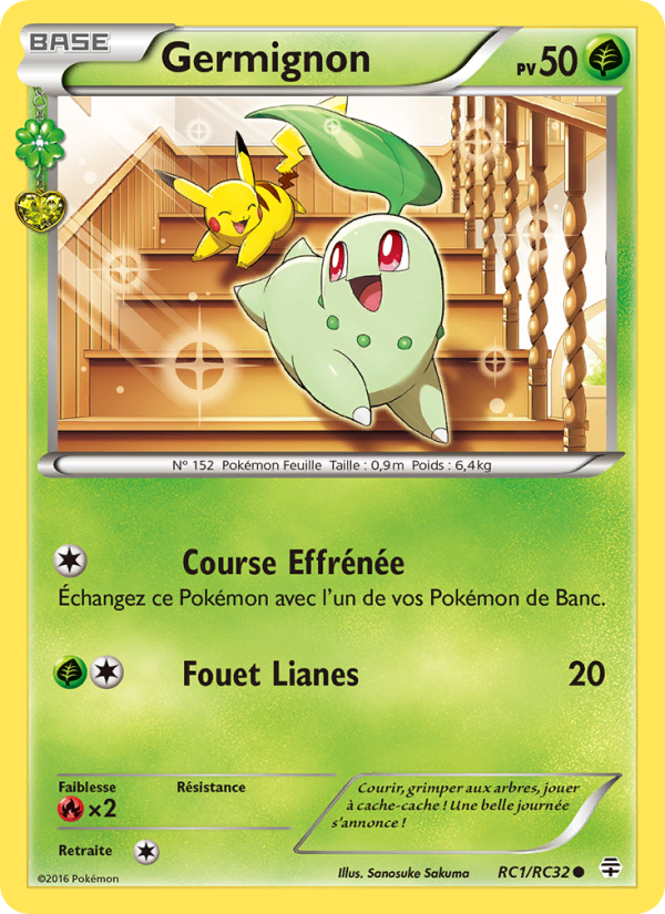 Germignon RC1 — Generationen (French Pokémon TCG card)
