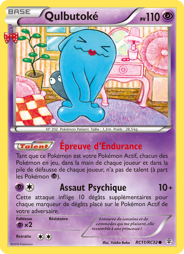 Qulbutoké RC11 — Generationen (French Pokémon TCG card)