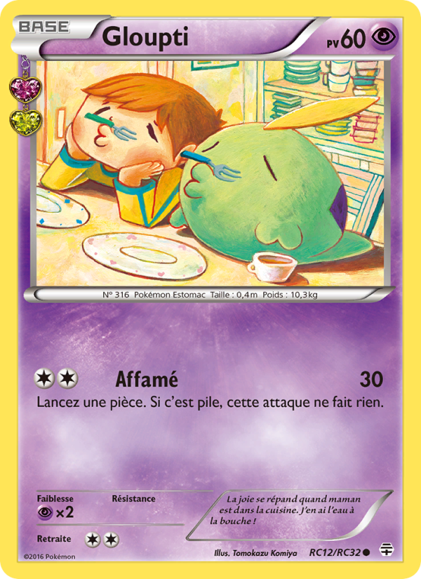 Gloupti RC12 — Generationen (French Pokémon TCG card)