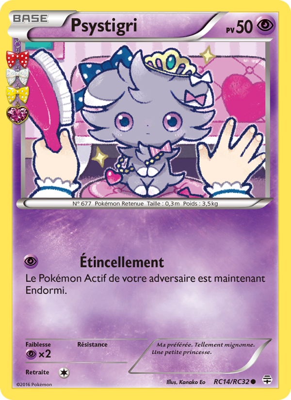 Psystigri RC14 — Generationen (French Pokémon TCG card)