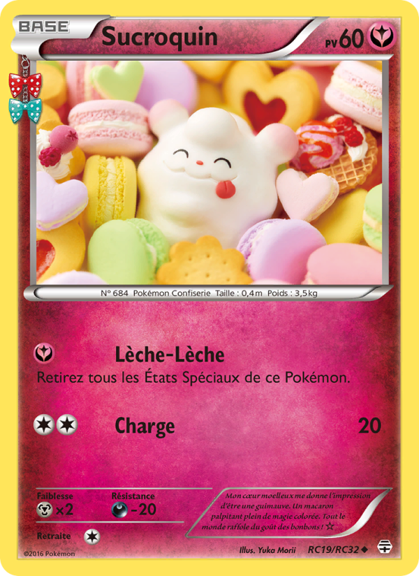 Sucroquin RC19 — Generationen (French Pokémon TCG card)