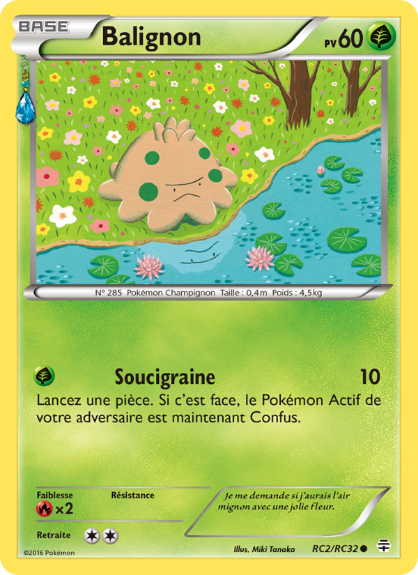 Balignon RC2 — Generationen (French Pokémon TCG card)