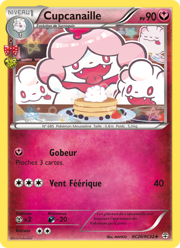 Cupcanaille RC20 — Generationen (French Pokémon TCG card)