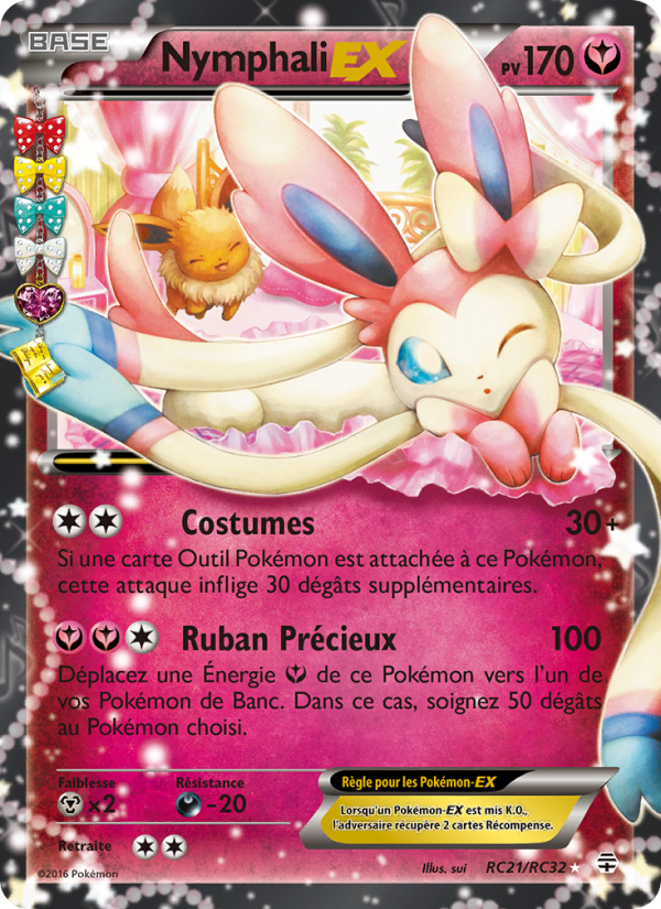 Nymphali-EX RC21 — Generationen (French Pokémon TCG card)