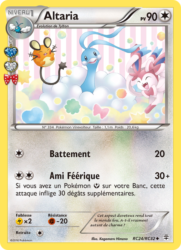 Altaria RC24 — Generationen (French Pokémon TCG card)