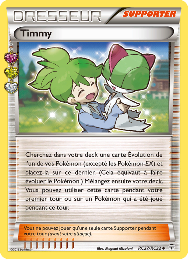 Timmy RC27 — Generationen (French Pokémon TCG card)