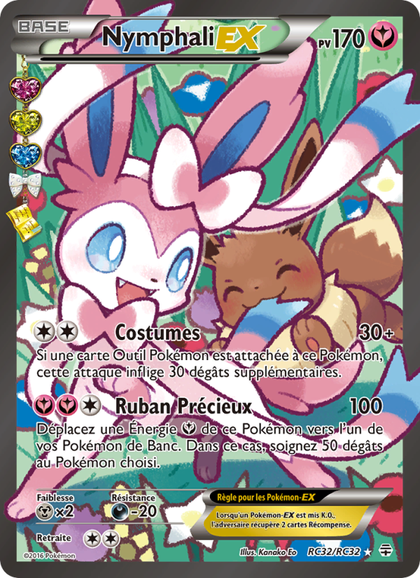 Nymphali-EX RC32 — Generationen (French Pokémon TCG card)