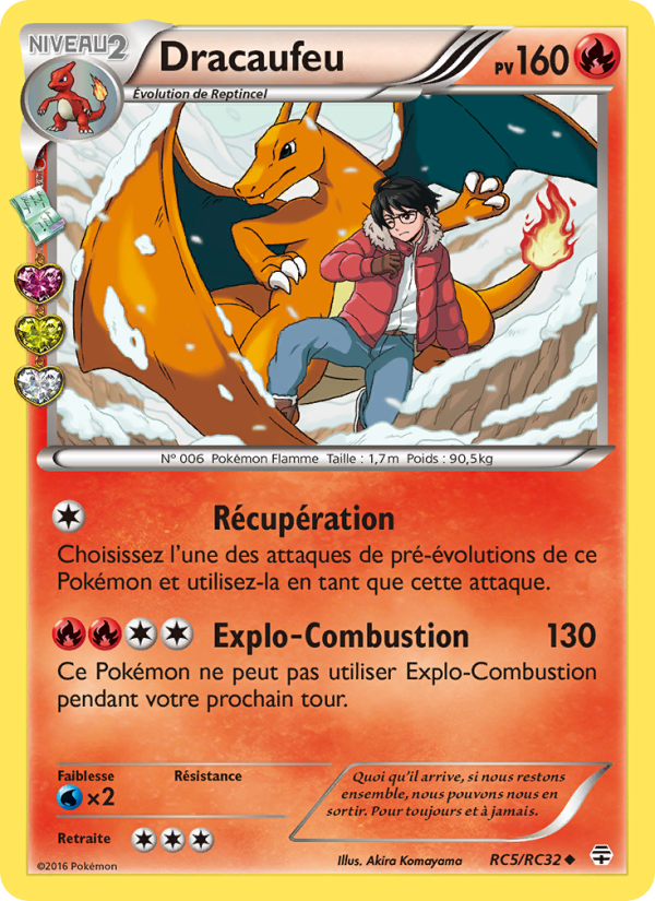 Dracaufeu RC5 — Generationen (French Pokémon TCG card)